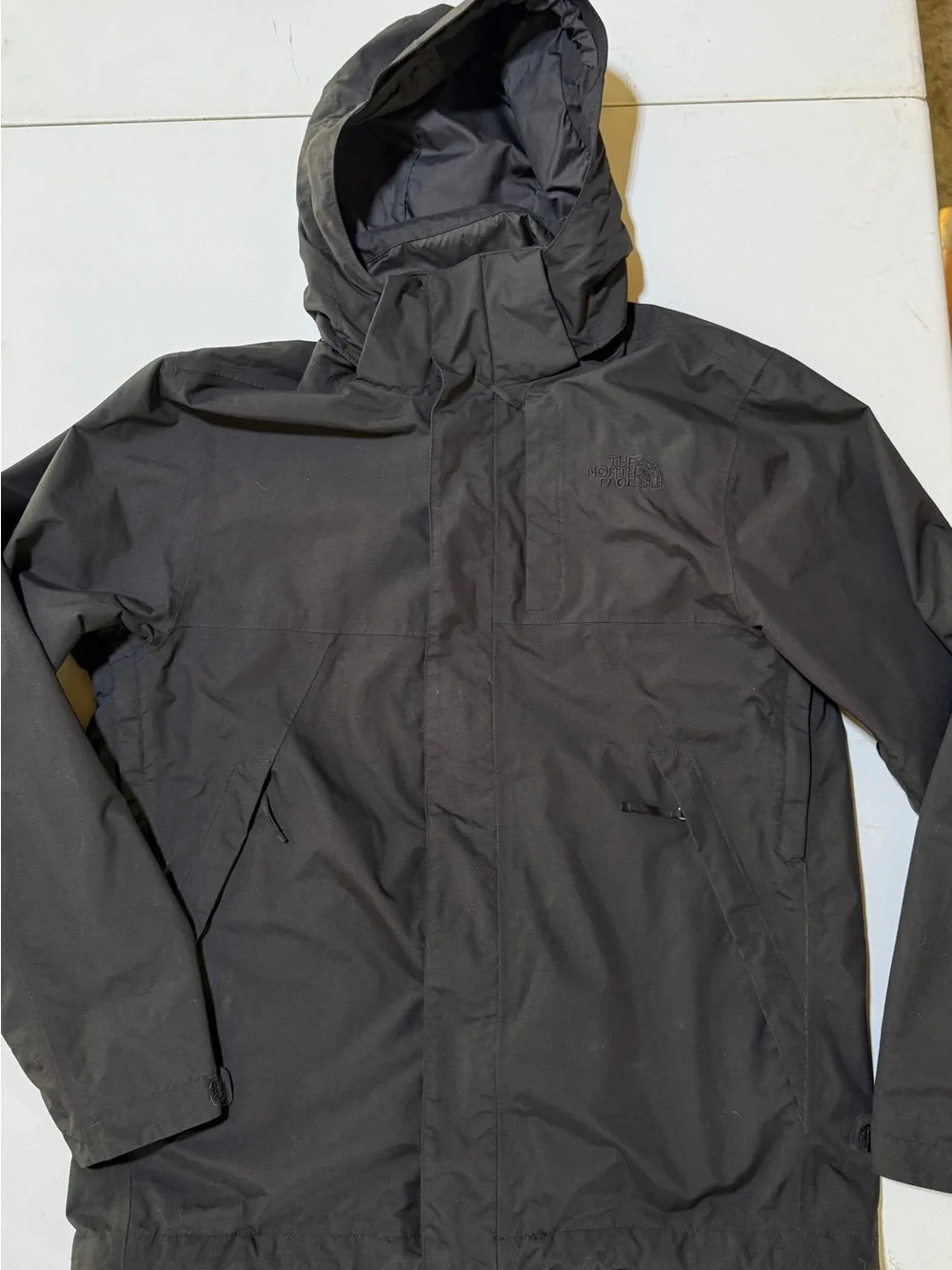 The North Face Men’s Black Hooded Winter Coat